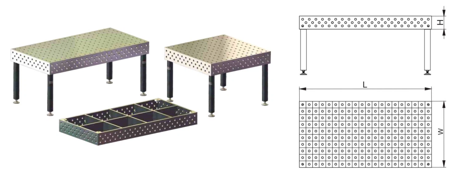 D16 3D Welding Table