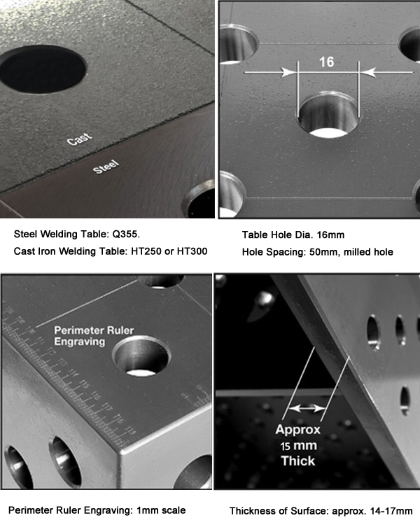 Steel Welding Table