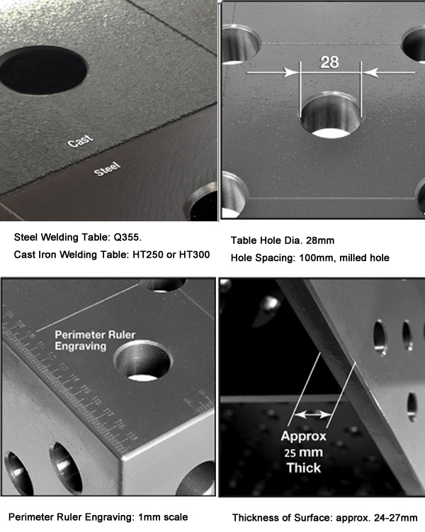 Steel Welding Table