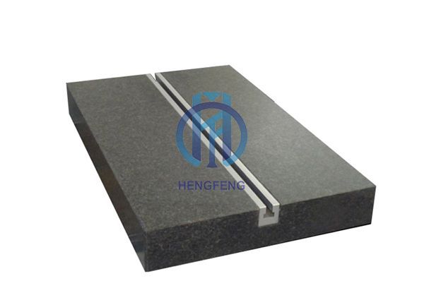 T-Slotted Calibration Black Granite Surface Plate