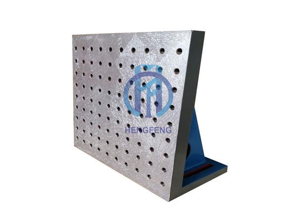 Angle Plate with Locator Grid
